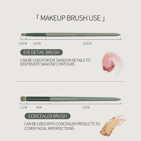 13Pcs Makeup Brush Set & Bag Portable Beauty Tool - Picture 8 of 13